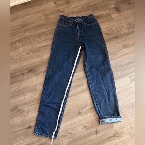 Vintage LL Bean Flannel Lined Jeans